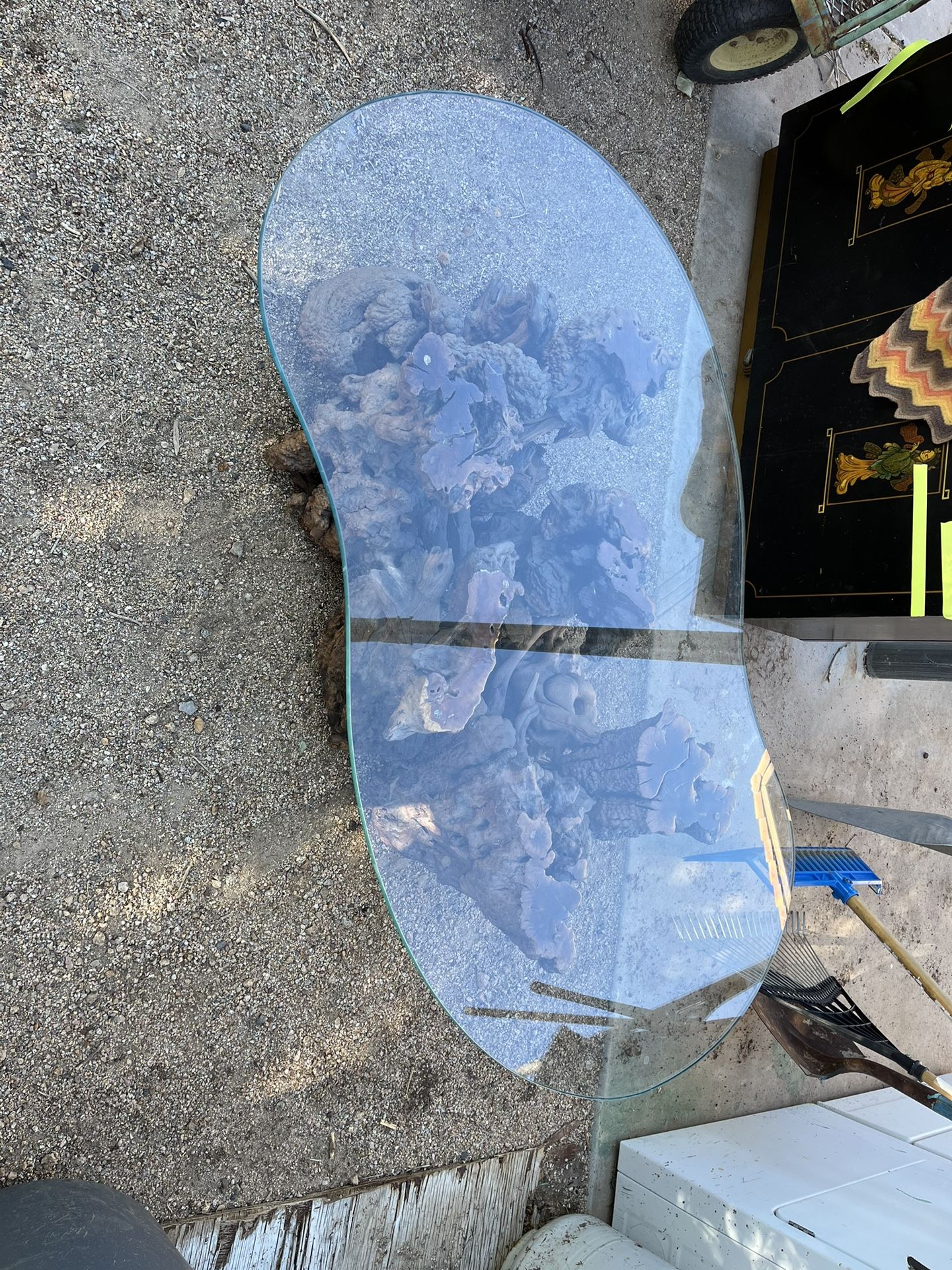 Custom Glass Coffee Table