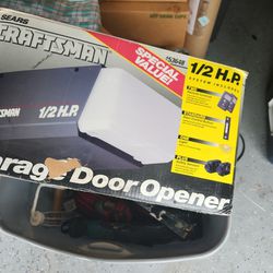 Craftsman 1/2 Hp Garage Door Opener 