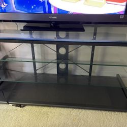 Glass TV Stand