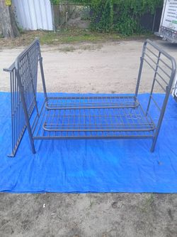 Full Over Full ~ Convenient Metal Bunk Bed