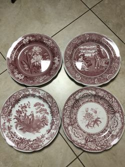 Lot of 4 Spode Archive Collection Georgian Series