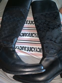 Coach riding boots 9.5