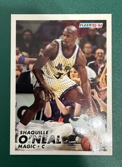 Fleer ‘93-94 Shaquille O’Neal $10 or Best Offer