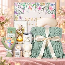 Get Well Soon Gifts Baskets for Women Self Care.
