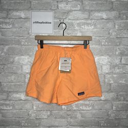 Patagonia Women's Baggies Shorts 5" NWT Size XXS (Tigerlily Orange) #57059