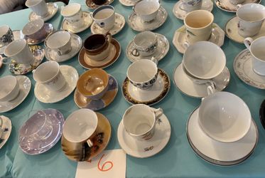 Tea Cup Sets: Price Per Set Of 5