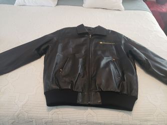 Very nice Navy Leather Jacket