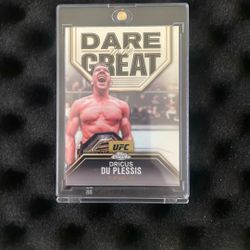 Dricus Du Plessis Dare To Be Great UFC 2025 Topps Card