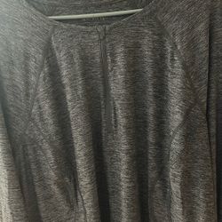 Athleta Brand, Jersey Top, Size 3X Zip In Front Of Short
