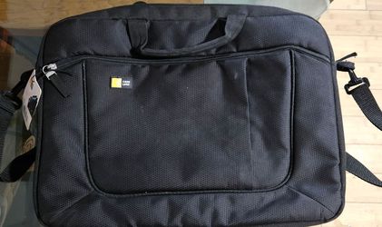 Case Logic 15.6" Laptop & Tablet Briefcase Bag – Black
