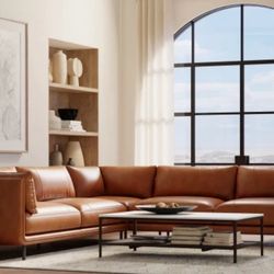 Brand New Leather Sectional Sofa Leather Couch Simone Top Grain Leather Sofa Brown Leather Large Sectional Free Delivery