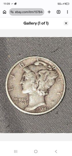 1941 mercury dime