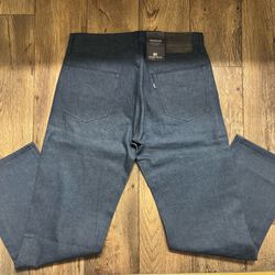 Levi’s Blue Tab Anchor Relaxed Japanese Selvedge Men’s Jeans 33x32