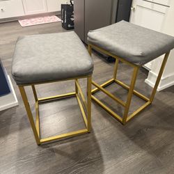 Set of 2 Modern Bar Stools