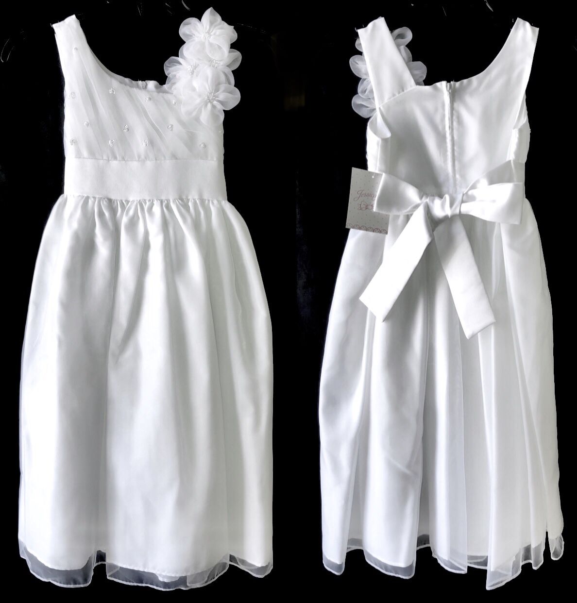 White Dress Girls Size 7