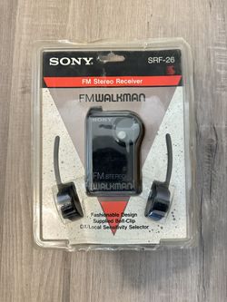 Vintage Original Sealed Sony FM-Walkman Never Opened