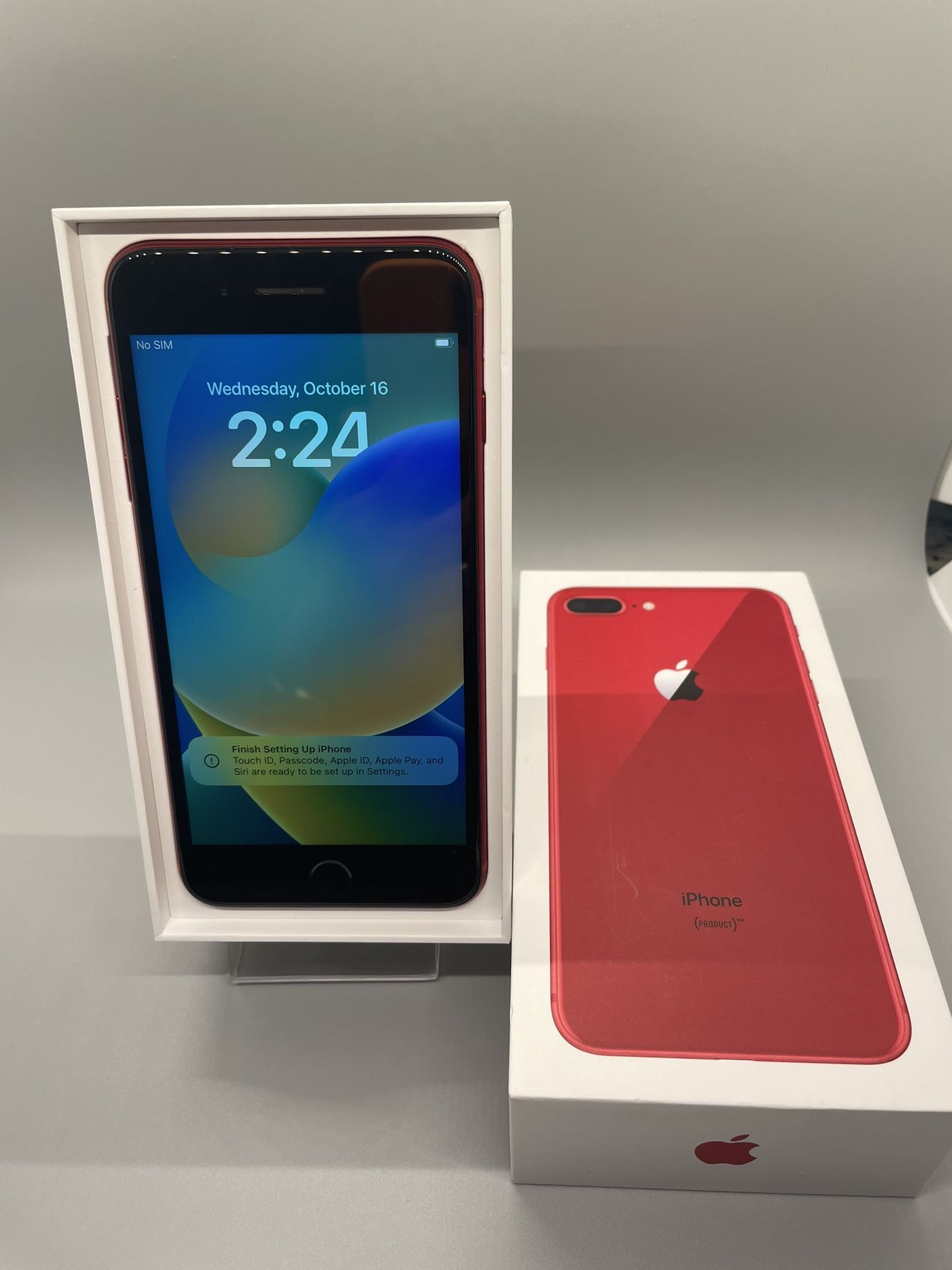 Apple iPhone 8 Plus Unlocked 256gb Red UNLOCKED