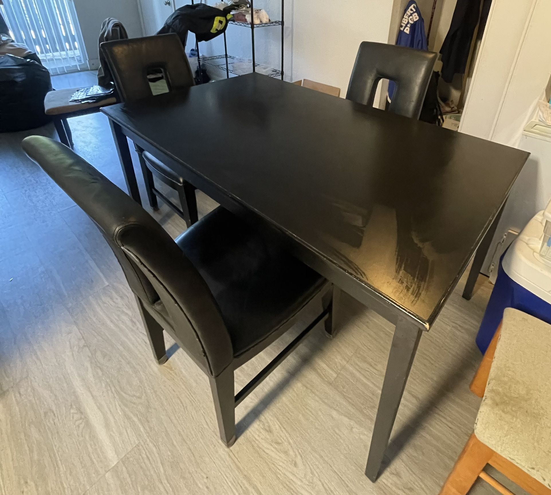 Black Kitchen Table