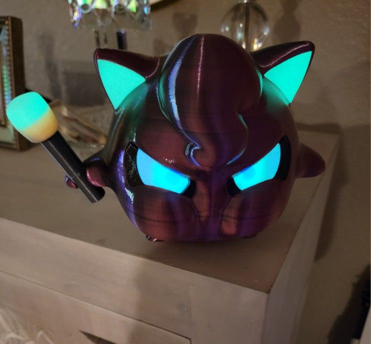 Pokemon Jigglypuff Glow In The Dark Figure