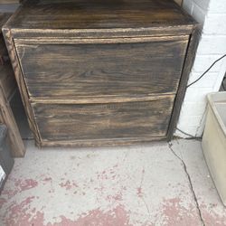 Two Drawer Dresser/storage 