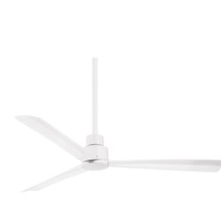 MinkaAire F787-WHF Simple 52" 3 Blade Indoor / Outdoor Energy Star Ceiling Fan