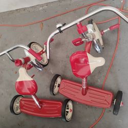 2 Radio Flyer Tricycles