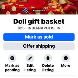 Doll Gift Basket 