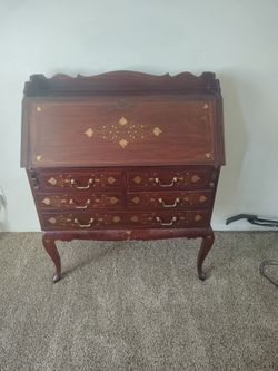 Rj horner antique writing desk