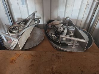 Highdrylic concrete saw
