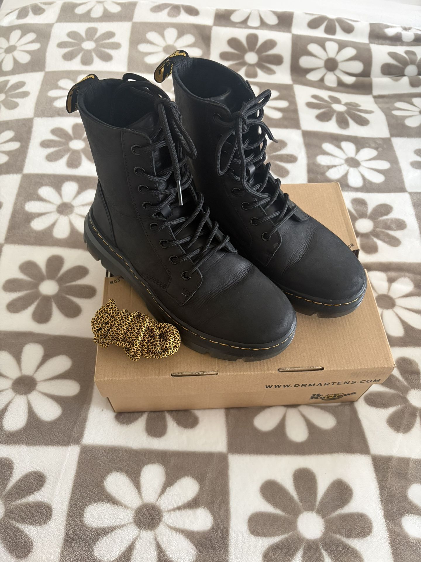 Doc Martens Combs Leather Boots