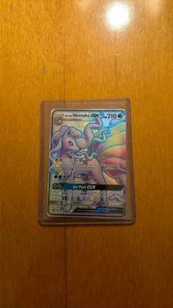 Alolan Ninetales GX Full Art Hidden Fates shiny