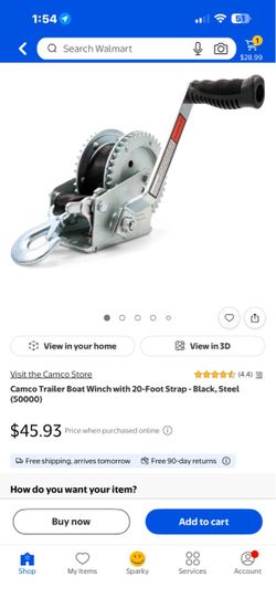 Boat winch