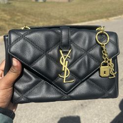 Black Ysl Purse 