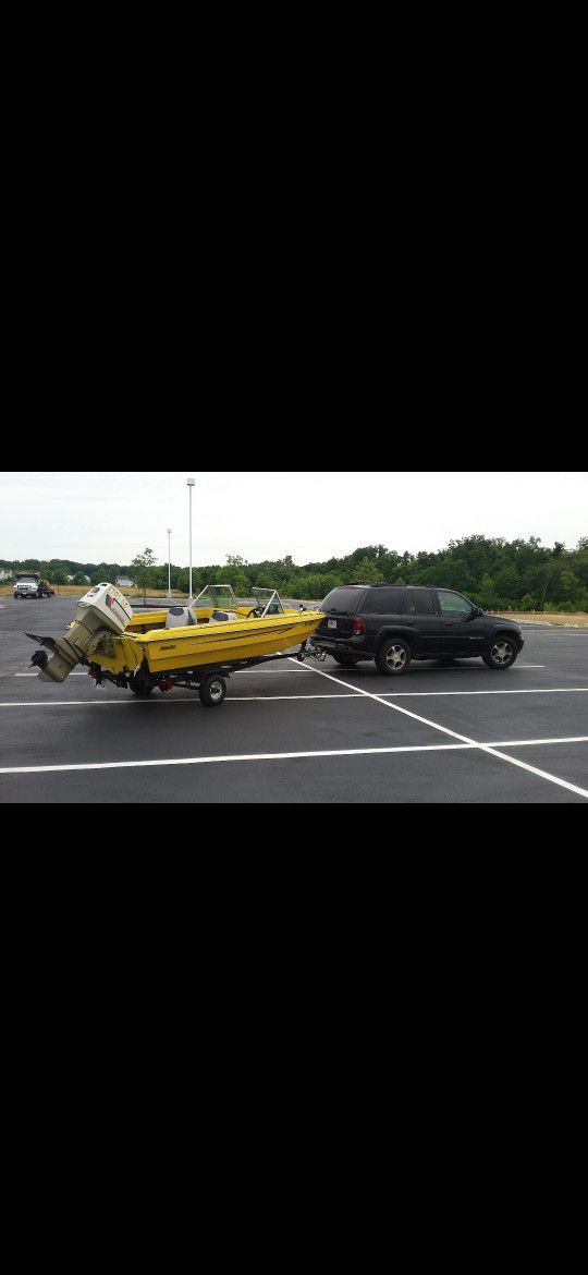 Fishing Boat With Truck
