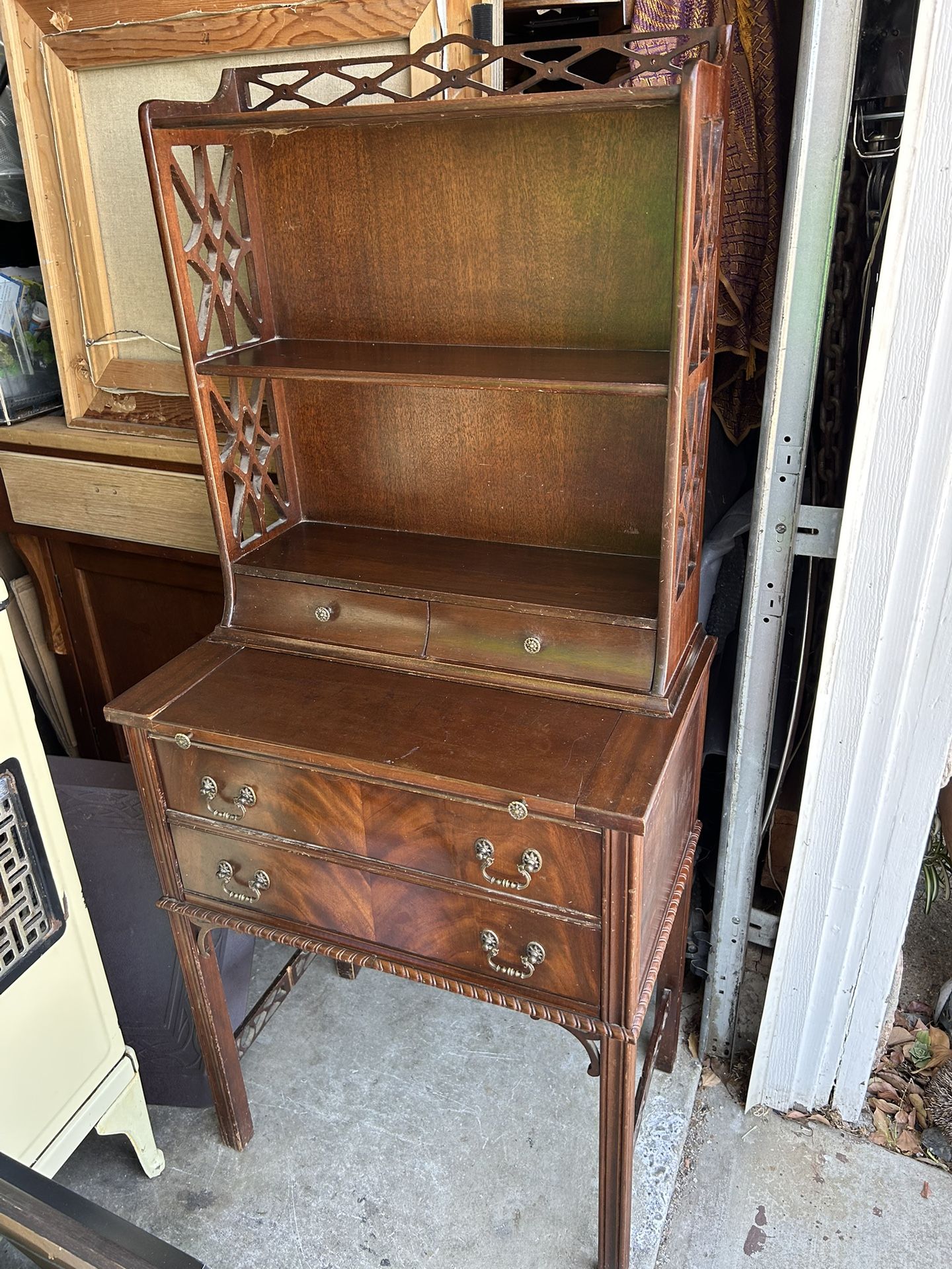 Very old secretary desk