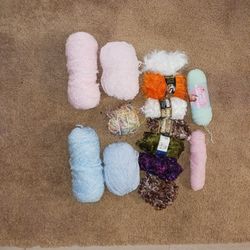 Velvet Yarn And Boa Yarn 