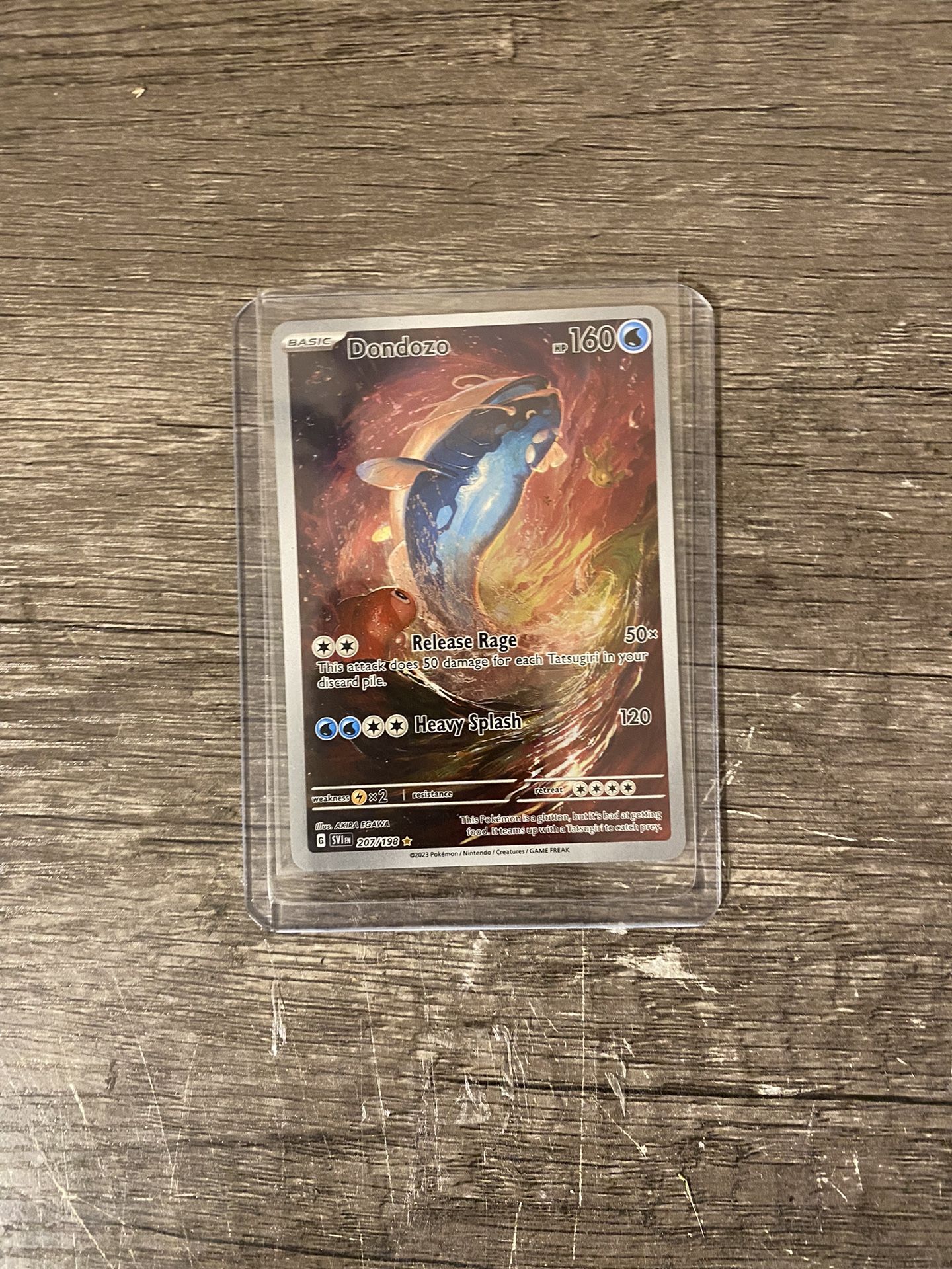 Dodonzo 207/198 Illustrator Rare NM Scarlet And Violet Pokemon TCG