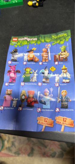 LEGO Minifigures Shrek Series 71083   - complete set of 12