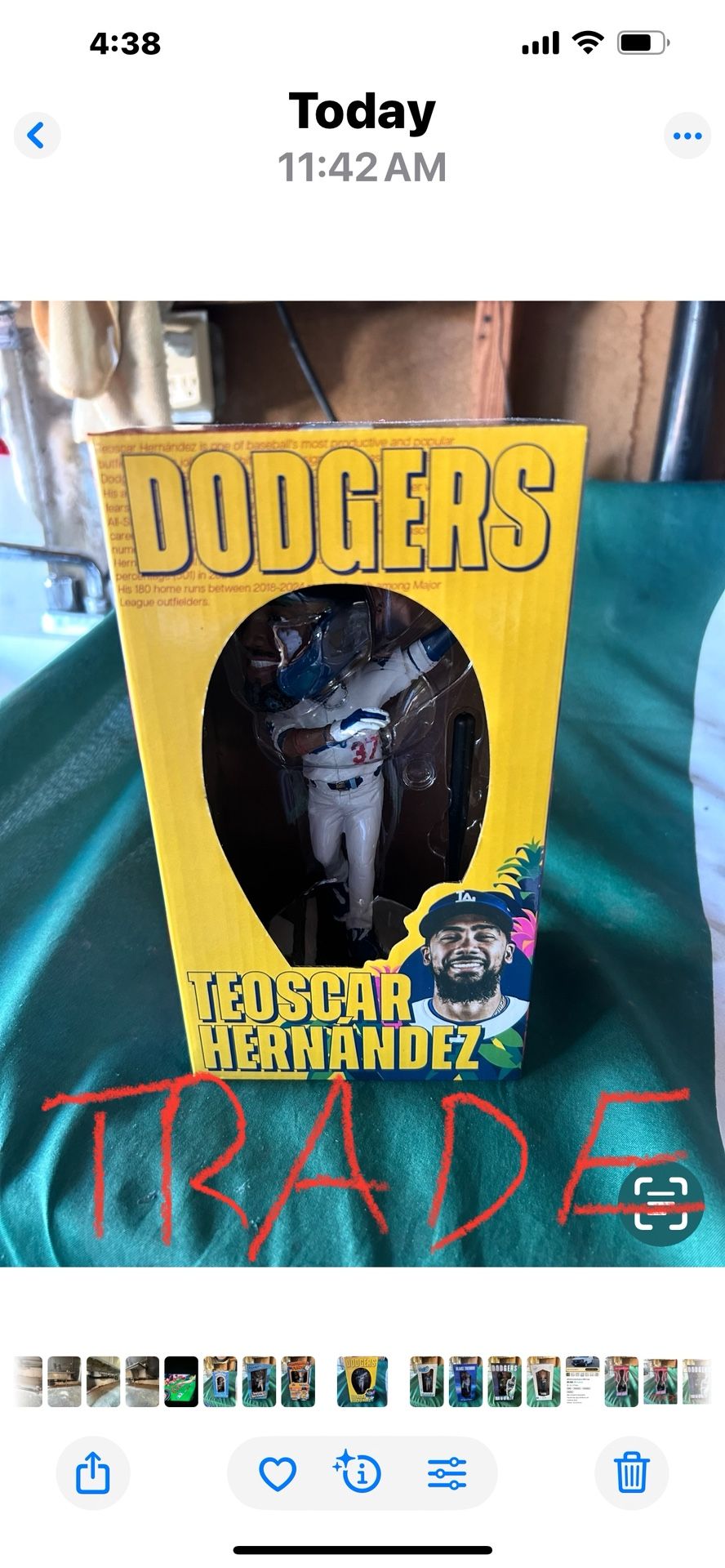 Dodgers Bobble Head For Trade Looking For Yamamoto 5k