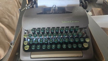 Vintage typewriter