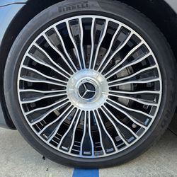 20"new Staggerd Wheels & New PIRELLI Tires For MERCEDES BENZ S550