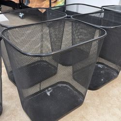 Trash cans for office or small space