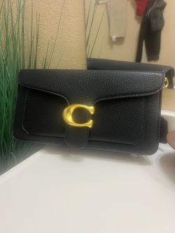 Black Coach Tabby Shoulder Bag