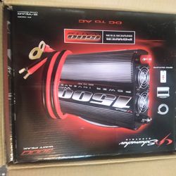 12VDC/120V AC 1500W Inverter