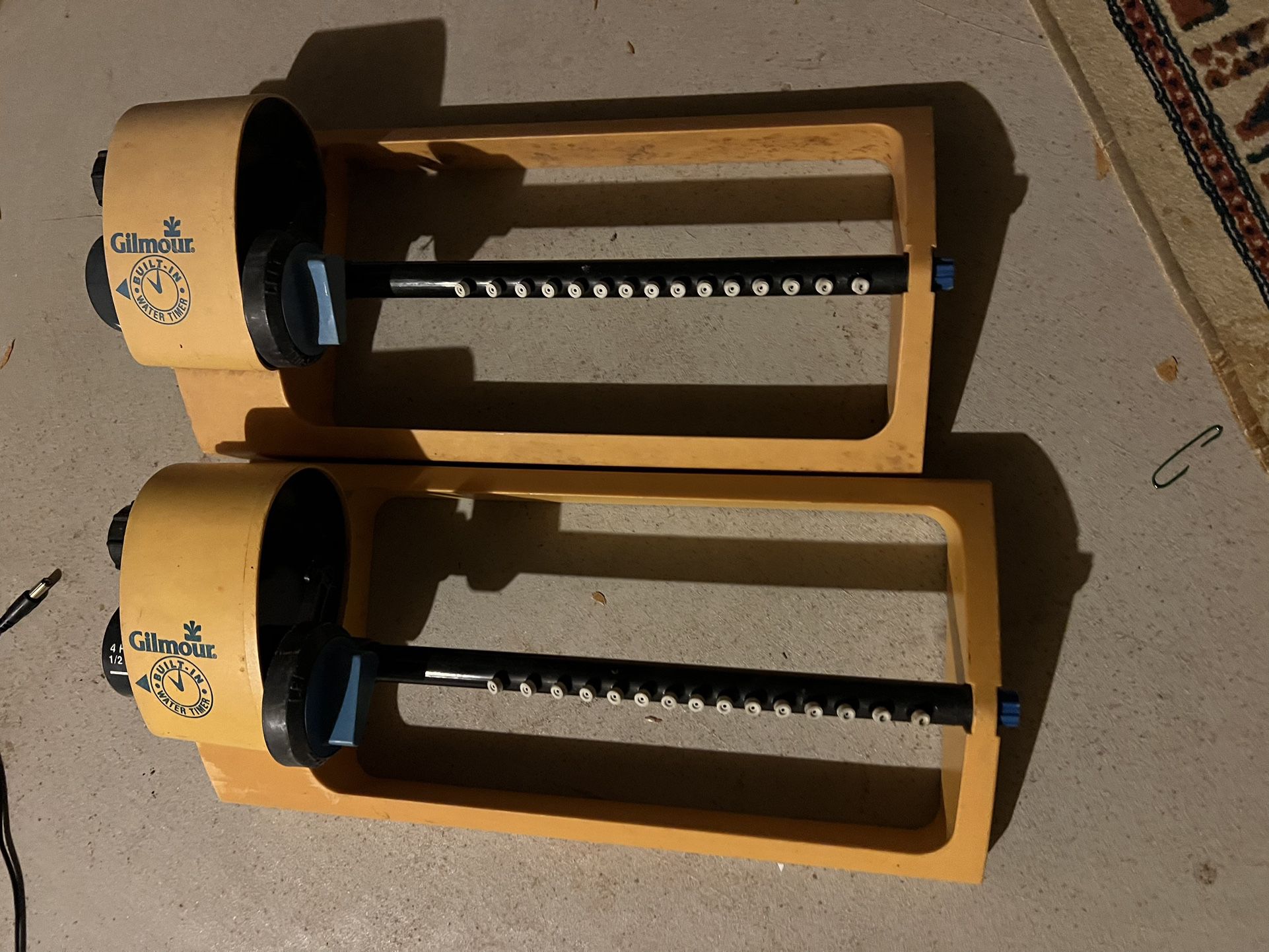Two Sprinklers, $ 10 Each. 2 For 20