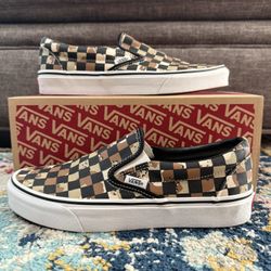 Vans Classic Slip-On Checkerboard “Desert Camo”