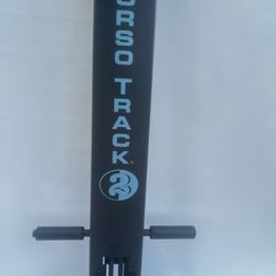 Torso Track 2 Abdominal Core Upper Body Fitness Exercise Machine with Knee Pad. Used in good condition with some cosmetic blemishes. These blemishes a