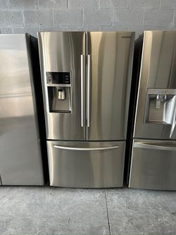 36” SAMSUNG 3 Puerta FRIDGE REFRIGERATOR NEVERA HELADERA FRIO REFRIGERADOR GOOD CONDITION DELIVERY 🚚 FREE WARRANTY 100 DAYS