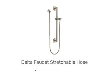 Delta stretchable hose for shower