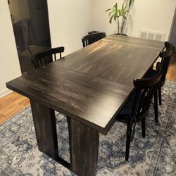 Dining Table And Set Of 4 Chairs